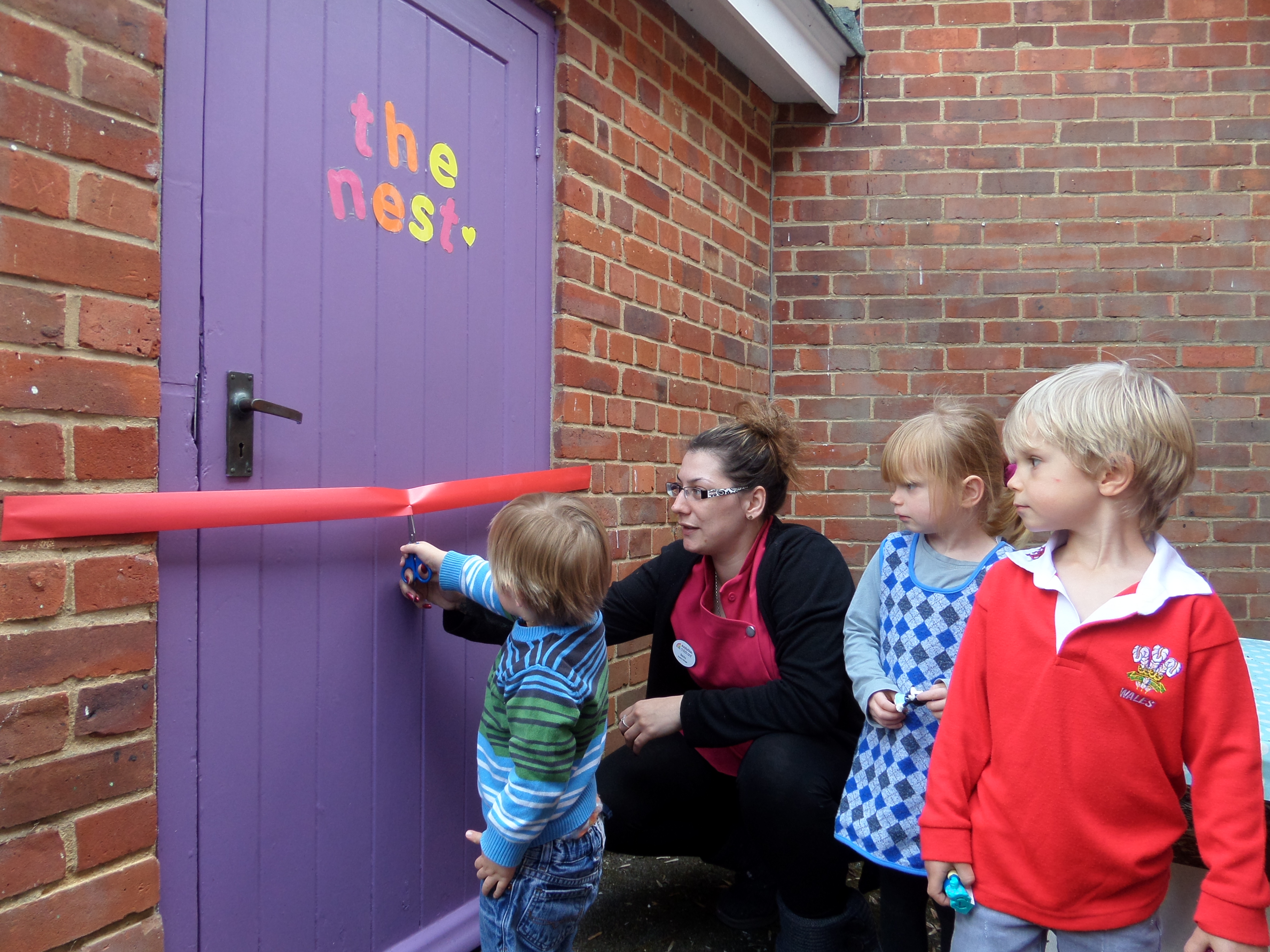 Opening of the nest room